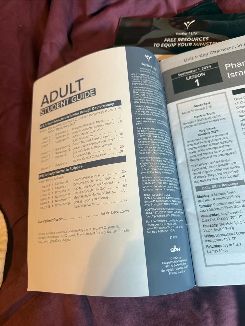 Adult Student Guide - Orange & White Cover (Set)